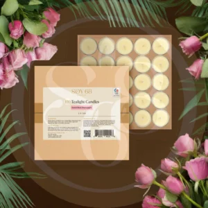 MOISTURIZER CANDLE: 0.5 Oz (Tealight: Round Shape)