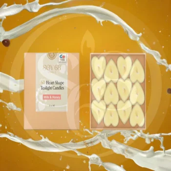 MOISTURIZER CANDLE: 0.5 Oz (Tealight: Heart Each/Box)